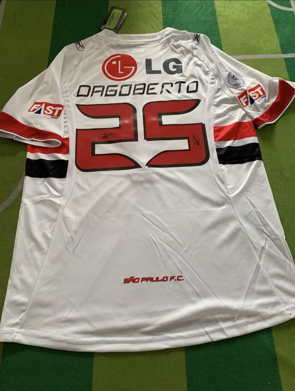 Retro 2006 sao paulo home jersey Fan Version