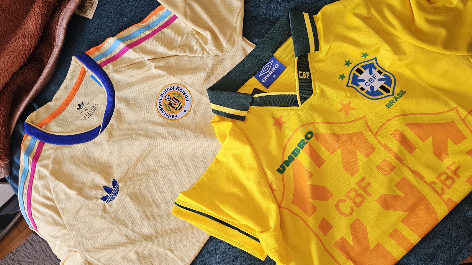 Retro 1993/94 Brazil Home Jersey Fan Version