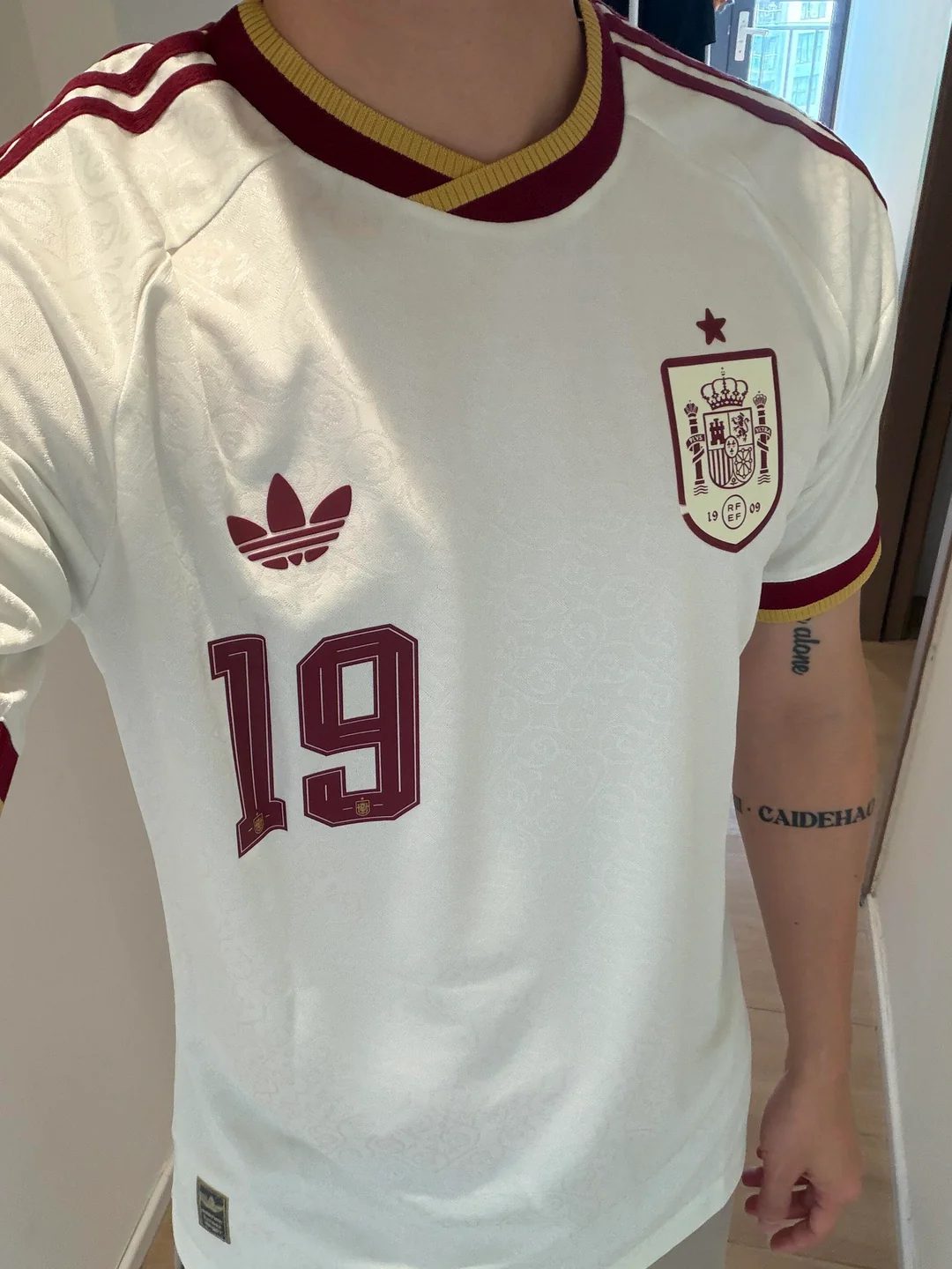 Spain 2026 World Cup Away Jersey - Fan Version | Comfortable Regular Fit