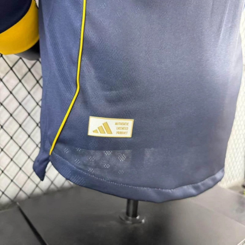 2025/26 Boca Juniors Home Long Sleeve Jersey Player Version