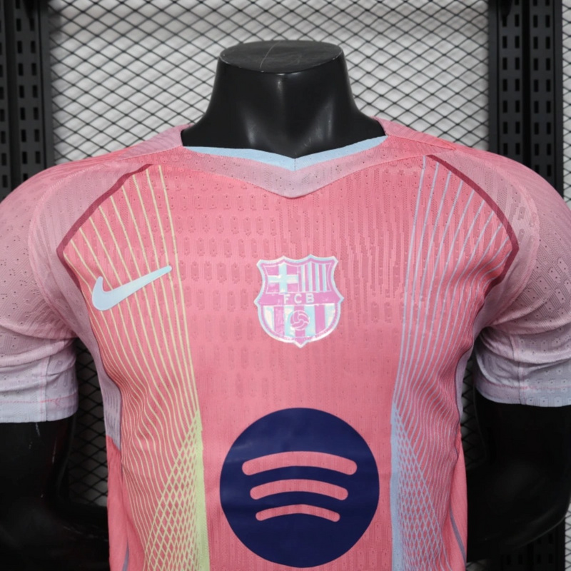 2025/26 Barcelona Pink Training jersey Player Version