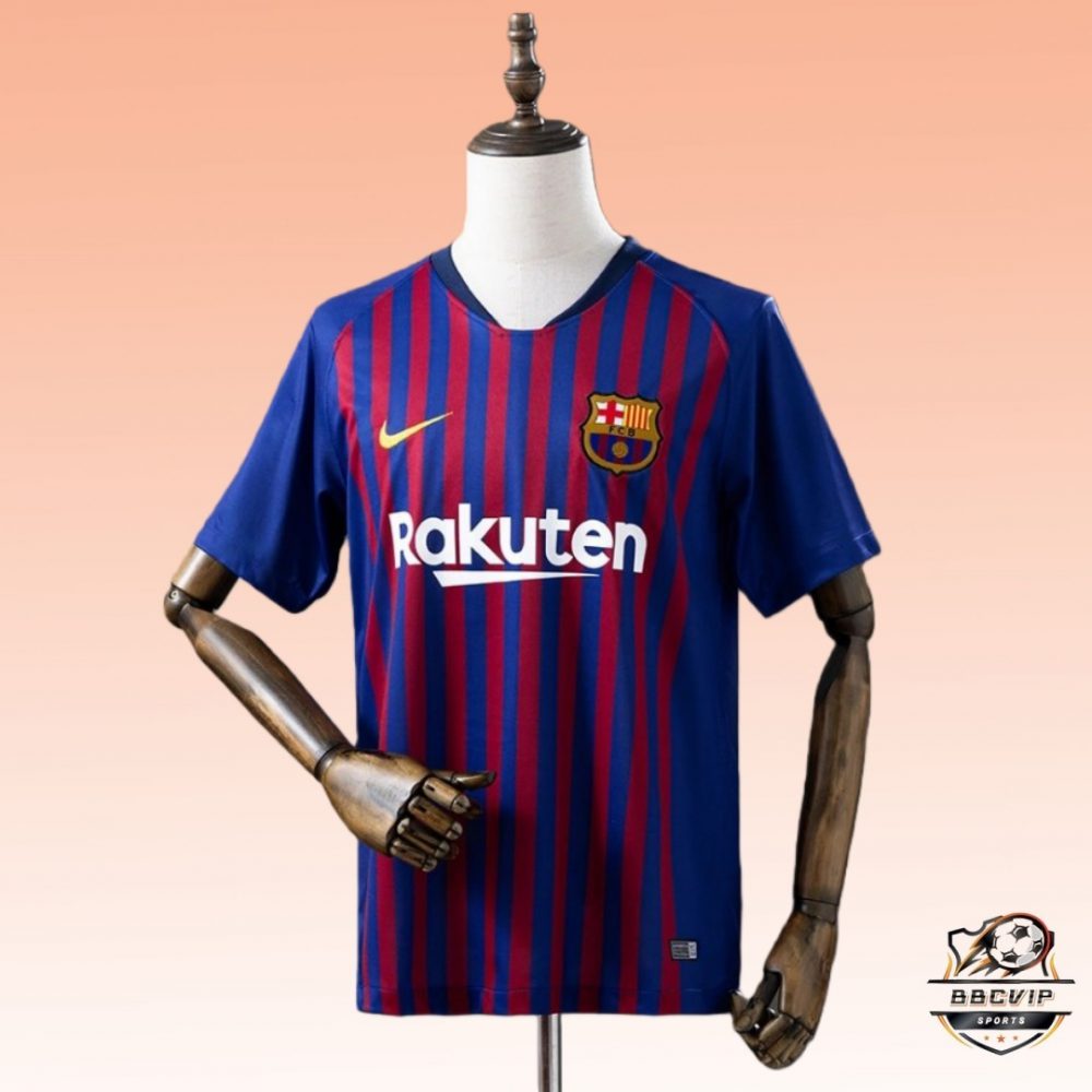 Retro Barcelona 2018/19 Home jersey Fan Version