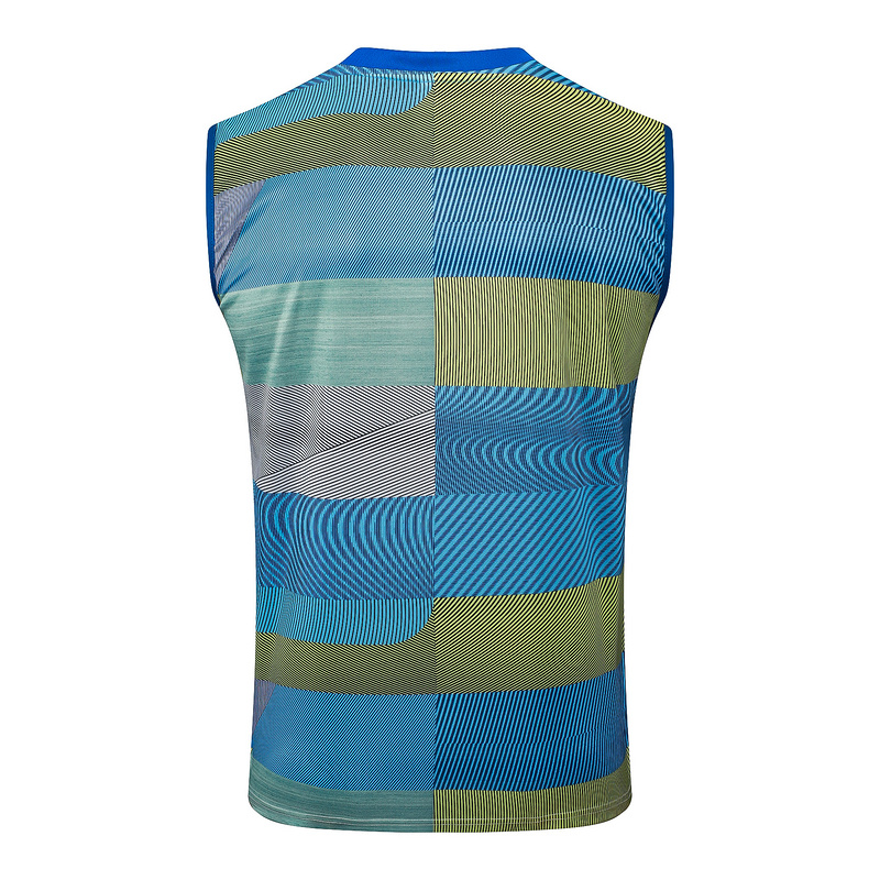 2025/26 Real Madrid blue-green Training Set Shirt and Shorts