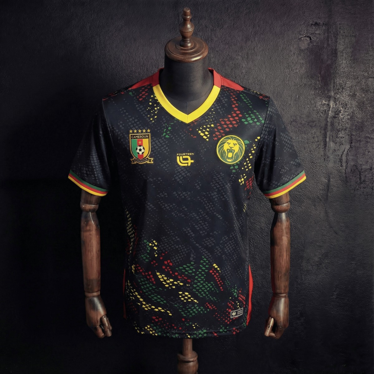 2026 Cameroon Special Edition Black Jersey Fan Version