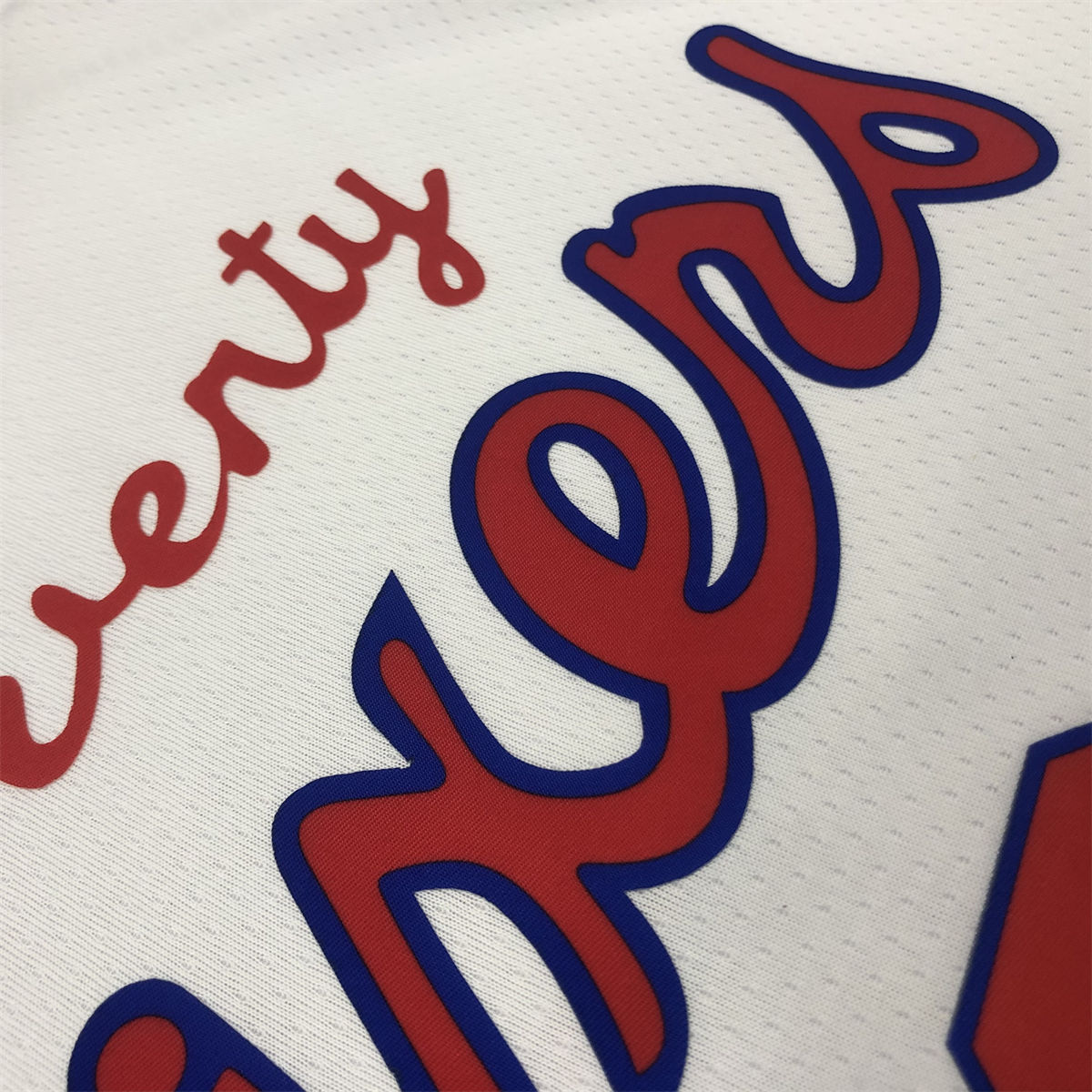 NBA Philadelphia 76ers Round Neck White Jersey IVERSON#3 S-XXL