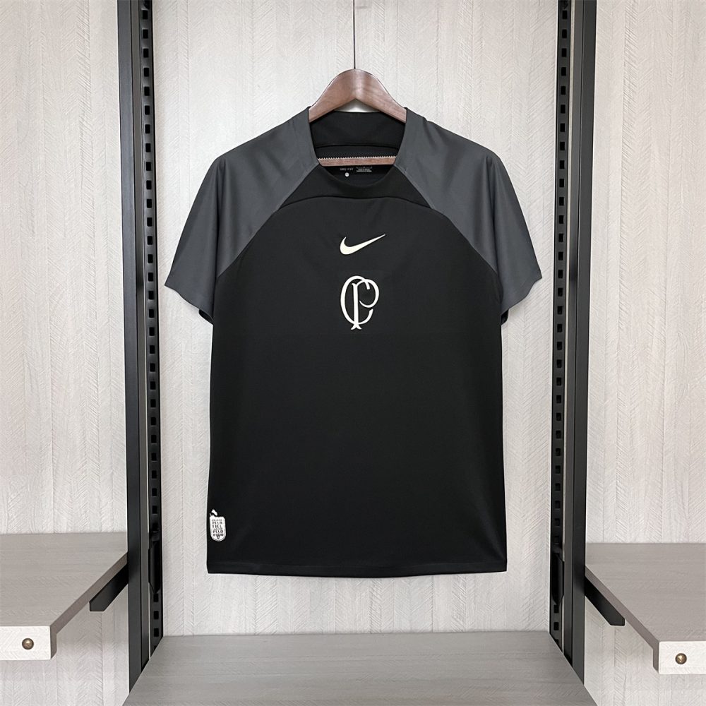 2024/25 Corinthians Training Black Jersey Fan Version