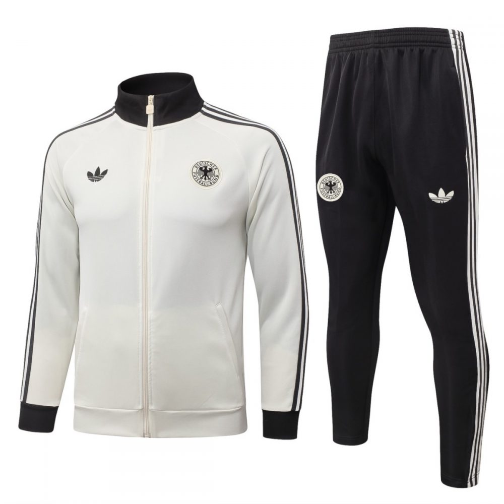 2026 Germany Off-white Jacket Training Suit Set