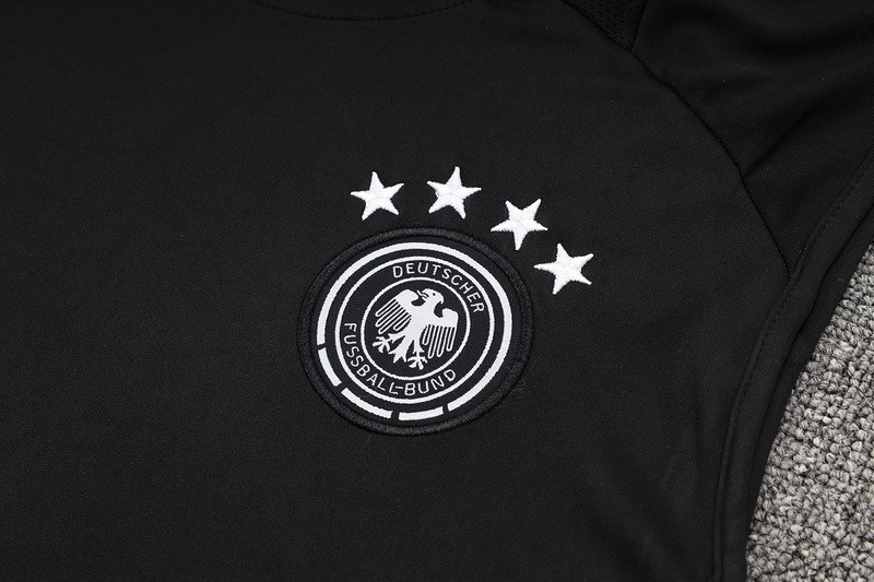 24/25 Germany Black Training Set Shirt and Shorts