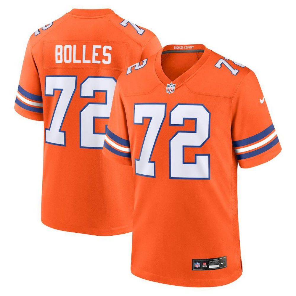 NFL Denver Broncos Jeysey BOLLES  #72