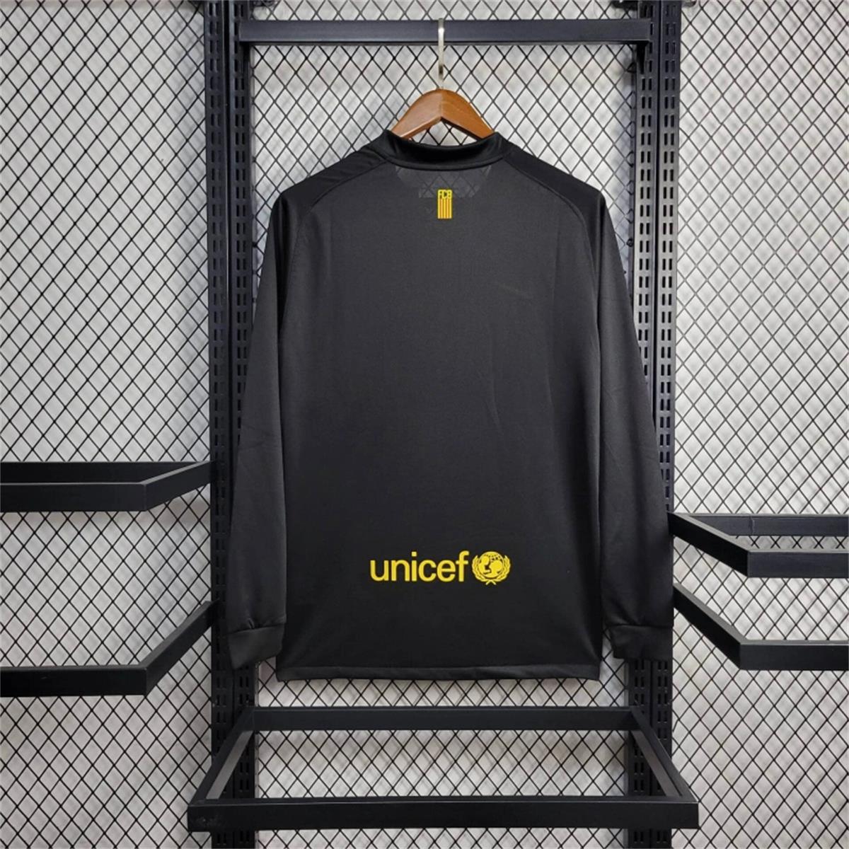 Retro Barcelona 11/12 Away Long Sleeve jersey Fan Version