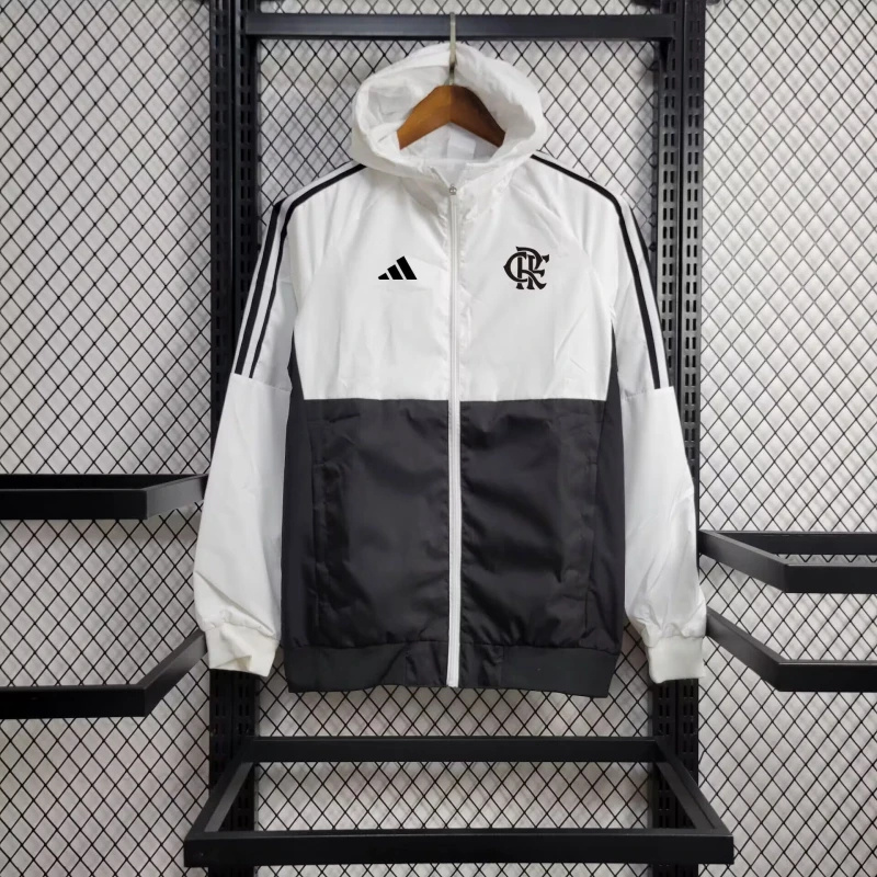 24/25 Flamengo black white windbreaker Sport Unifom jersey Sport Unifom