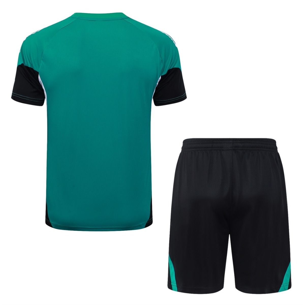 2026 Liverpool Green Training Set Shirt and Shorts