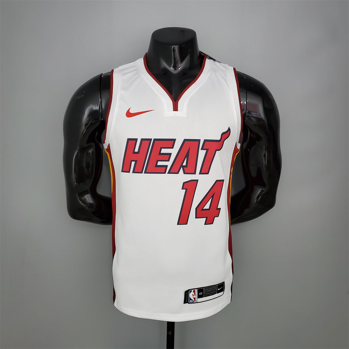 NBA Miami Hearts V-Neck White Jersey HERRO#14 S-XXL