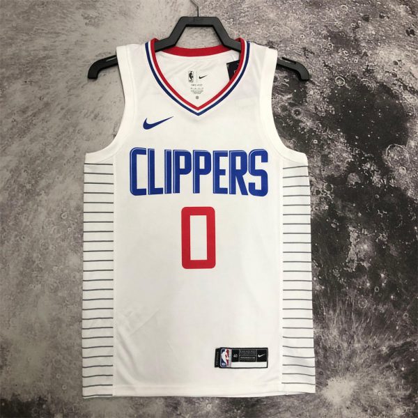 NBA Los Angeles Clippers Jersey WESTBROOK#0 S-XXL