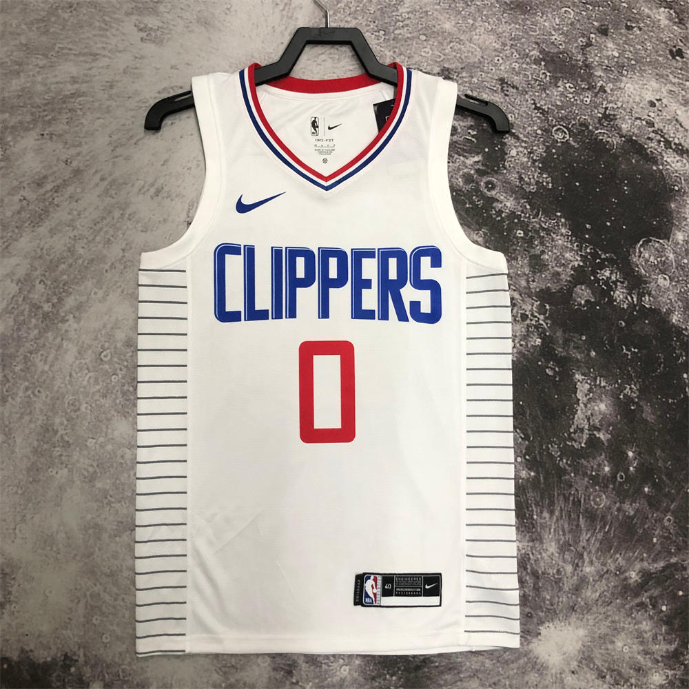 NBA Los Angeles Clippers Jersey WESTBROOK#0 S-XXL