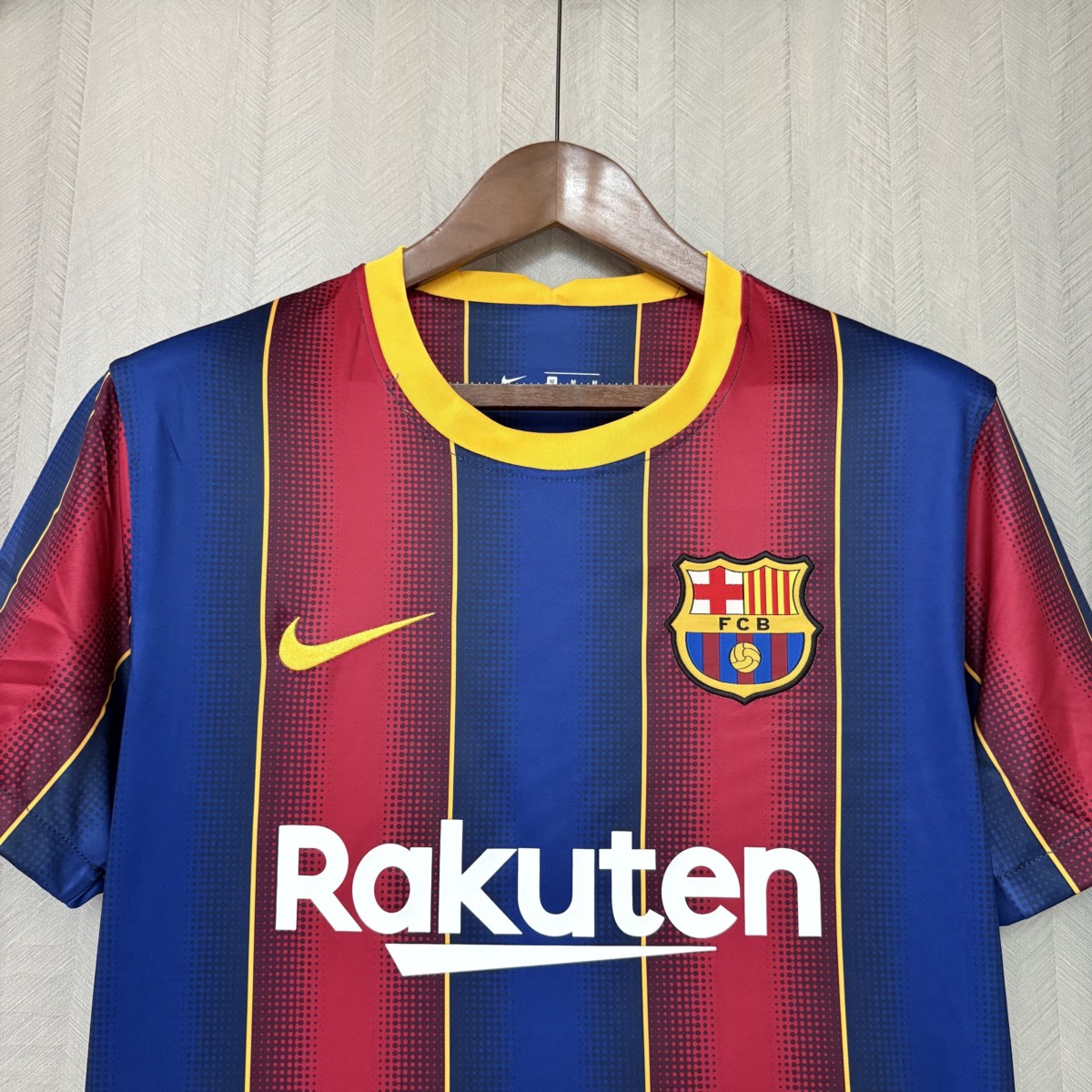 Retro Barcelona 2020/21 Home jersey Fan Version