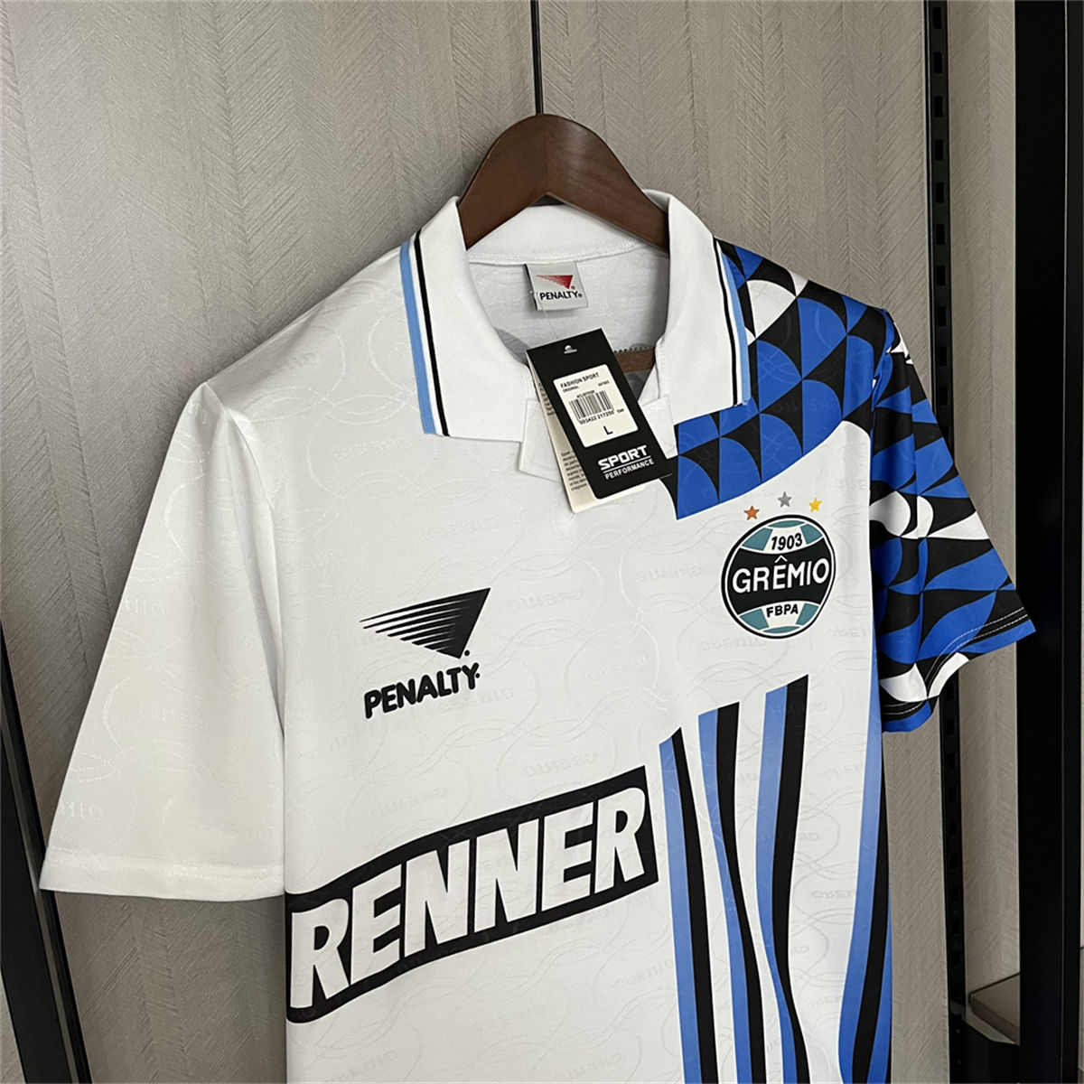 Retro 1994/95 Gremio away jersey Fan Version