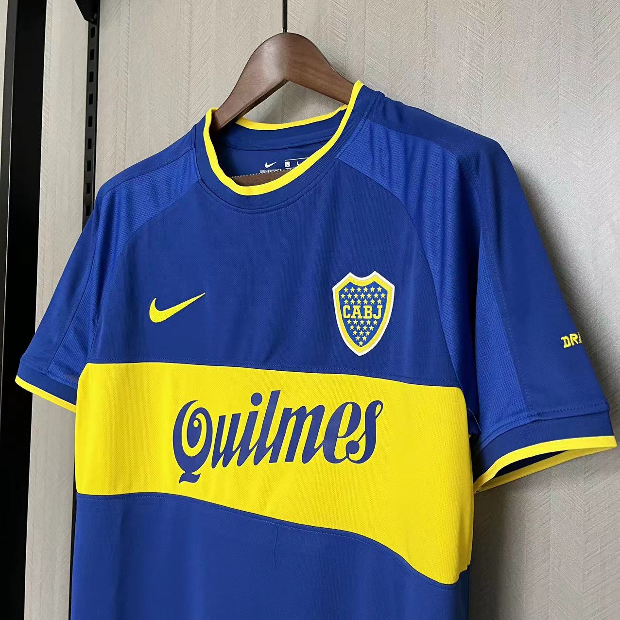Retro Boca Juniors 99/00 Home jersey Fan Version