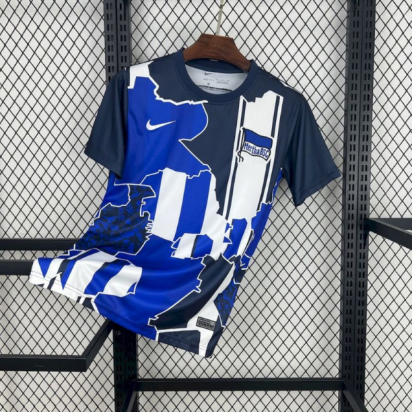 2024/25 Hertha BSC seta Calentamiento Jersey Fan Version