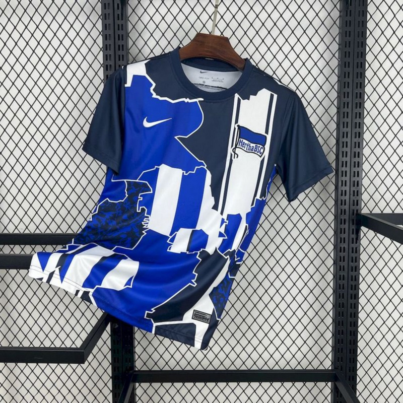 2024/25 Hertha BSC seta Calentamiento Jersey Fan Version