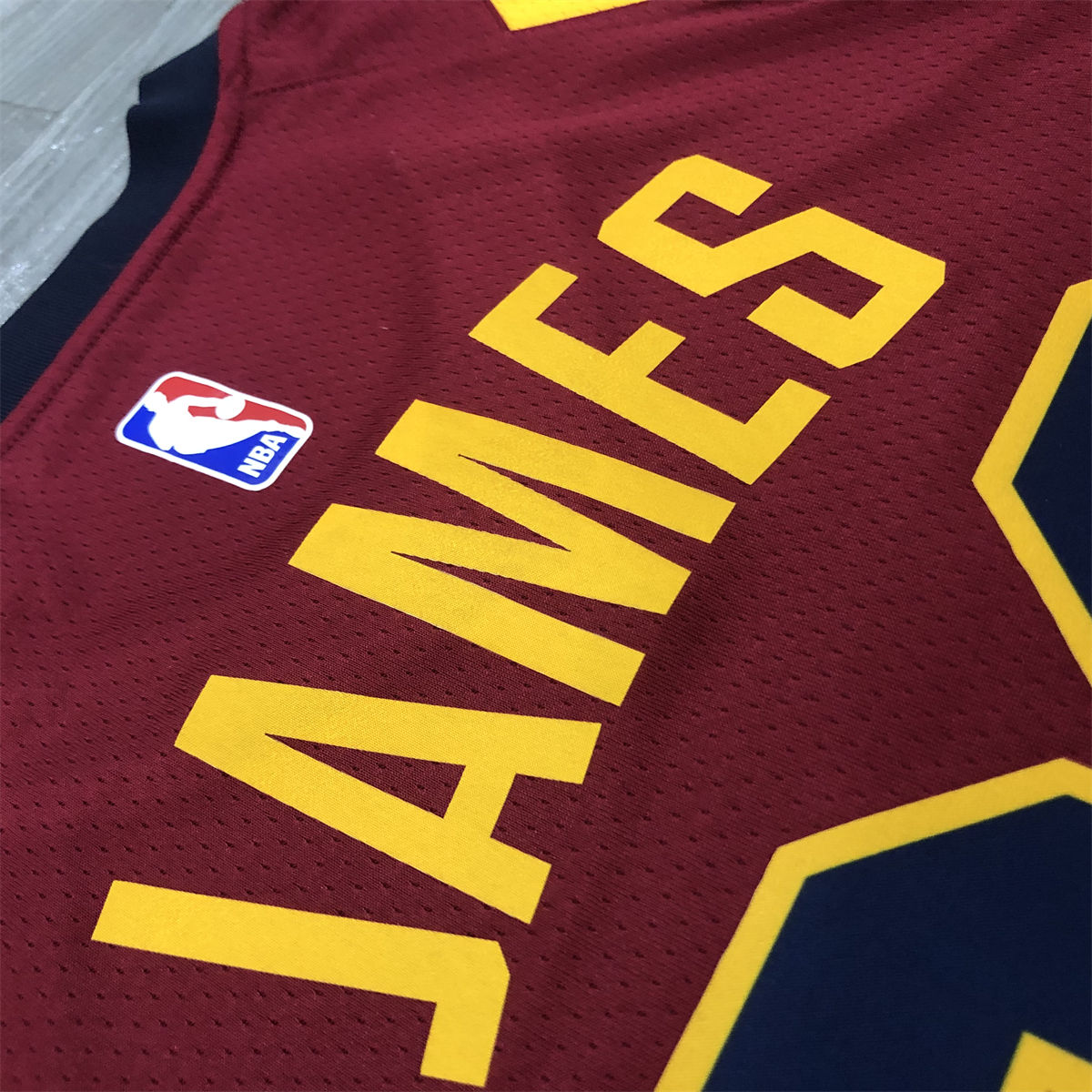 NBA Cleverland Cavaliers V-Neck Red jersey JAMES#23 S-XXL