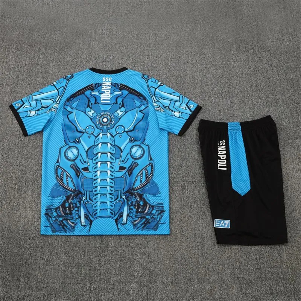 2025/26 Napoli Blue Training Set Shirt and Shorts