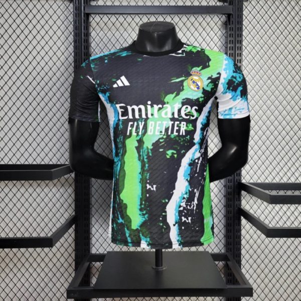 25/26 Real Madrid Training Green jersey Player Version