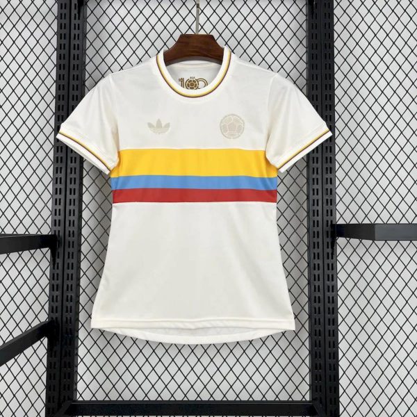 2024/25 Womens  Colombia 100th Anniversary Jersey Fan Version