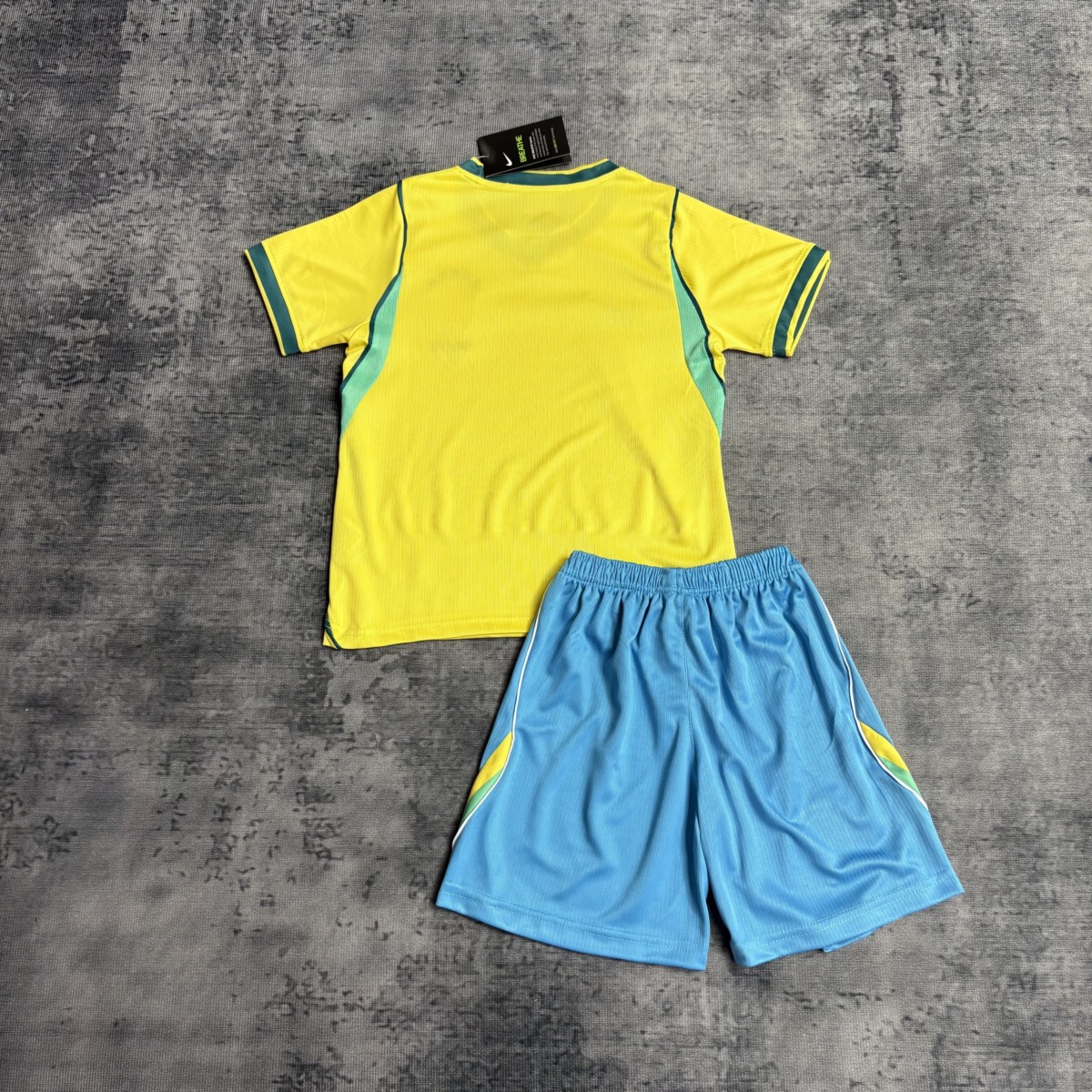 Brazil 2026 World Cup Home Kid Kits Size 16-28