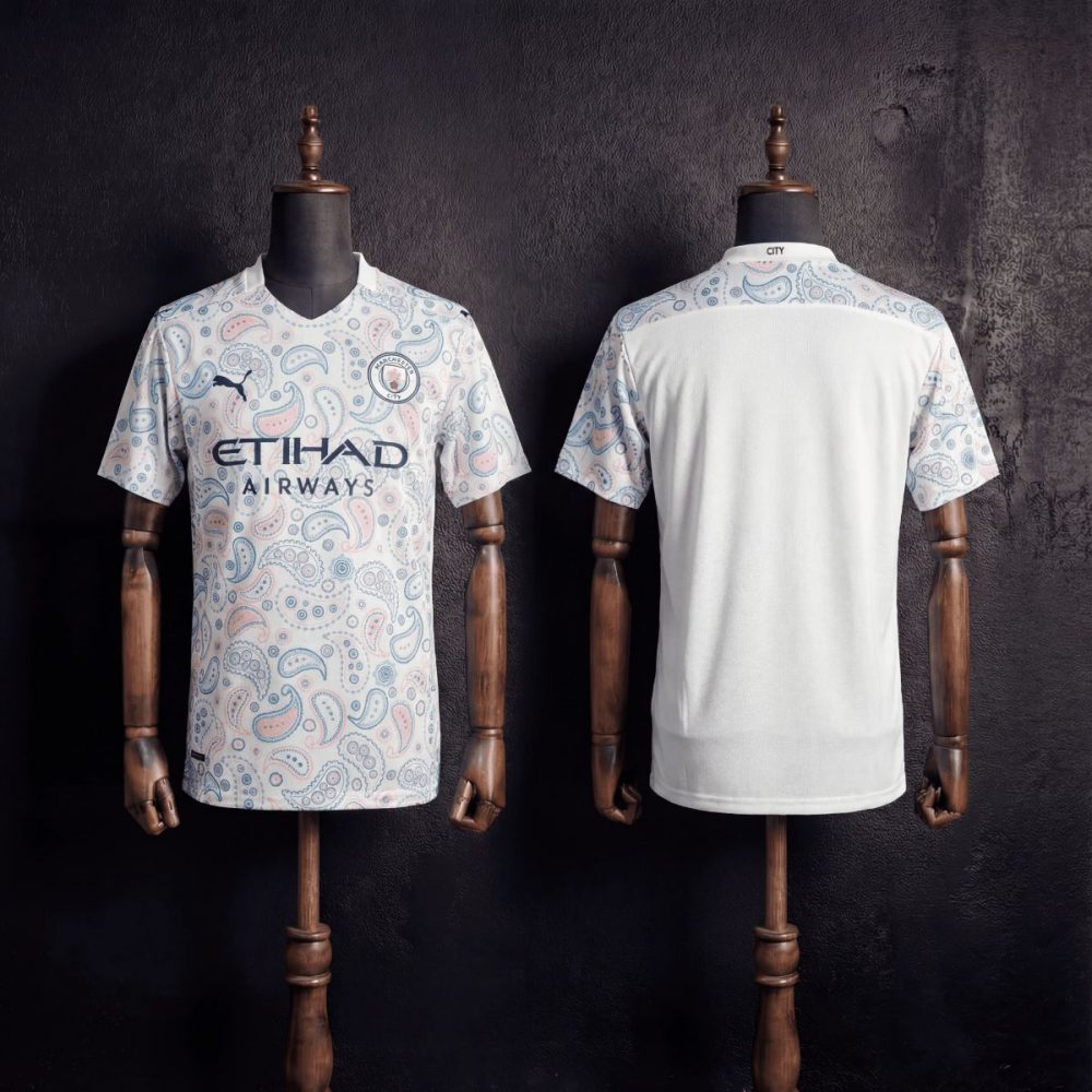 Retro Manchester City 2020/21 Second Away jersey Fan Version