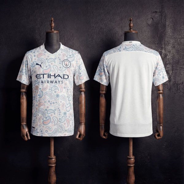 Retro Manchester City 2020/21 Second Away jersey Fan Version