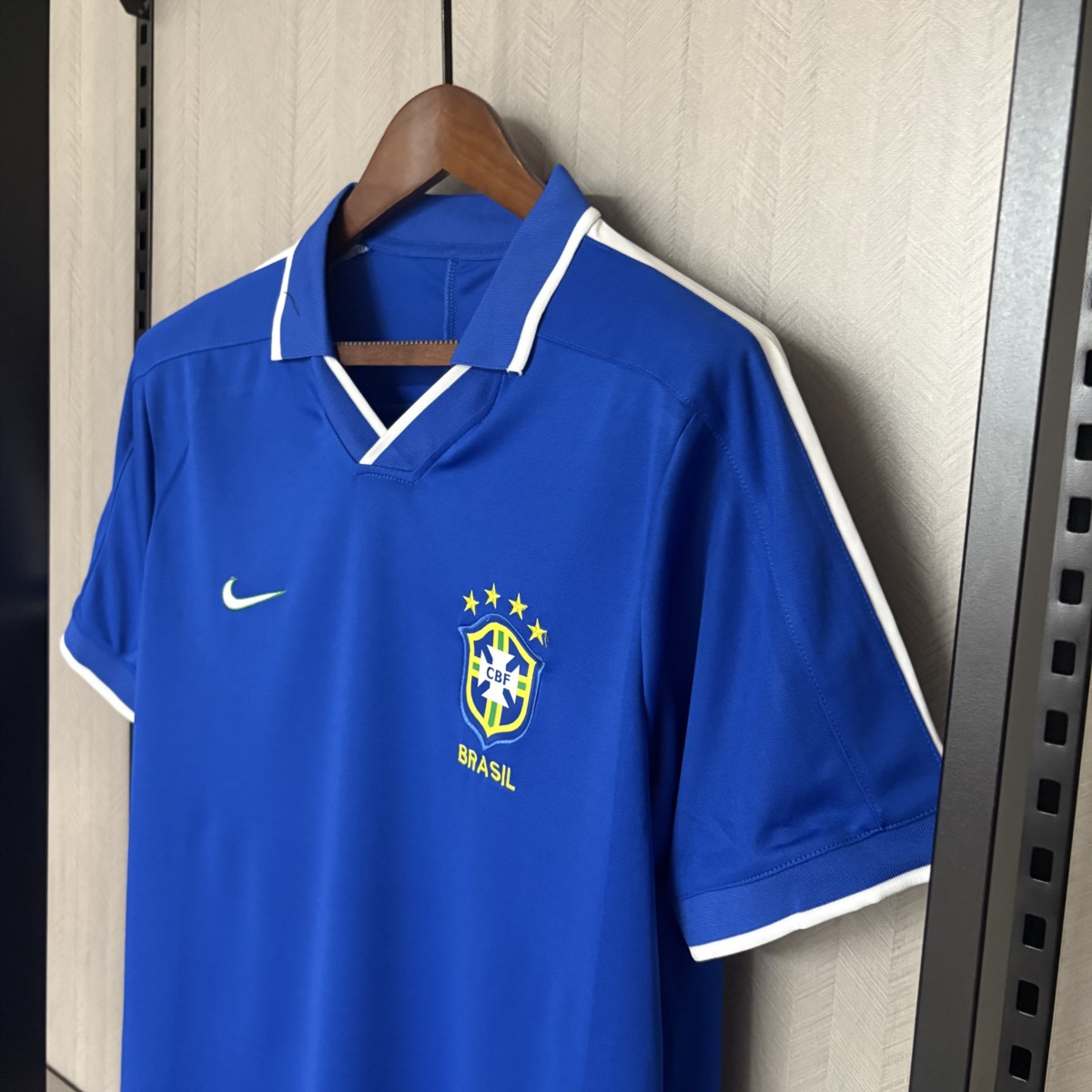Retro 1997 Brazil away jersey Fan Version