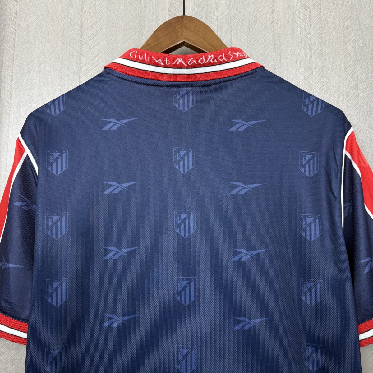 Retro Atletico Madrid 1998/99 Away Jersey Fan Version