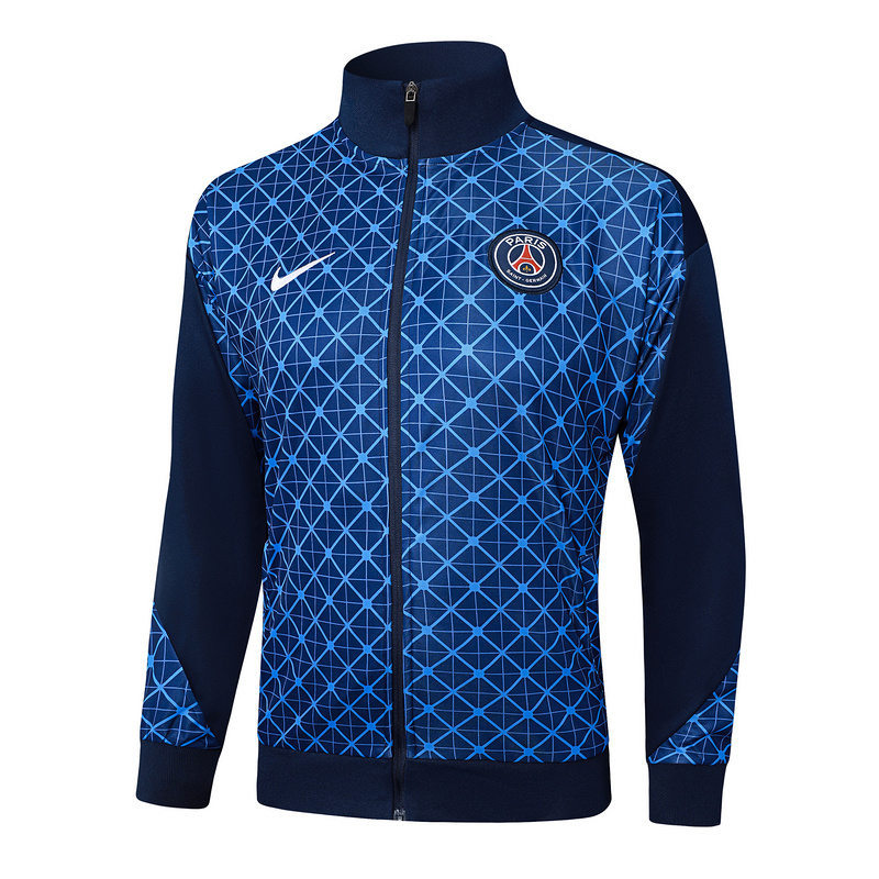 2024/25 Paris Royal blue Jacket Training Suit Set Football Team Shirt Sports Fashion