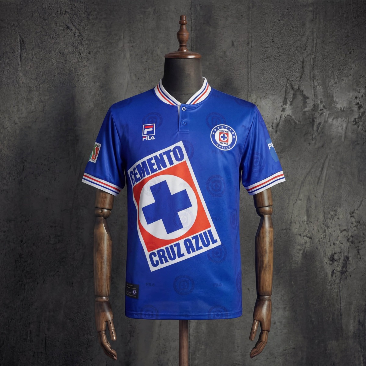 Retro Cruz Azul 1998 Home Jersey Fan Version