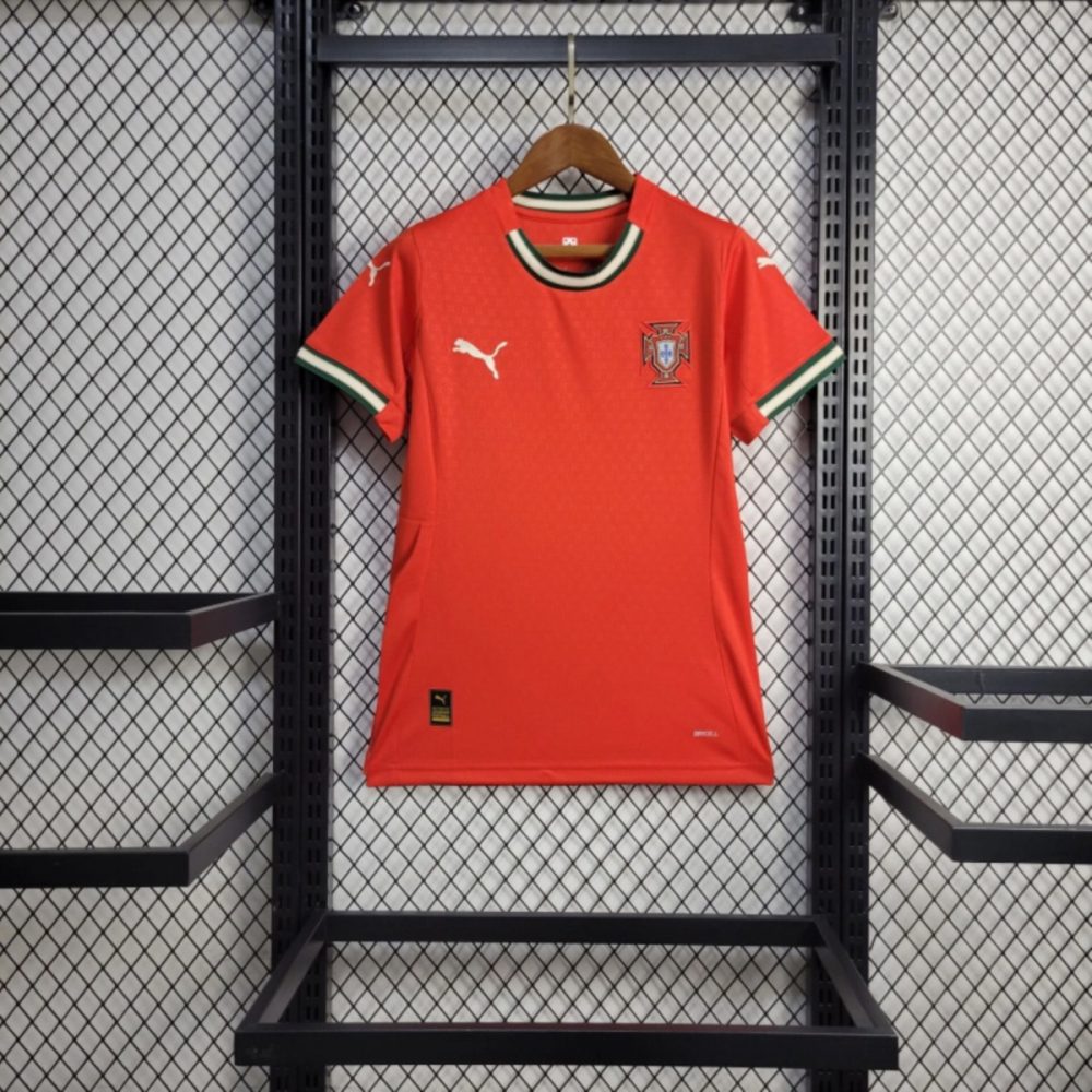 2025/26 Portugal Home Womens Jersey Fan Version