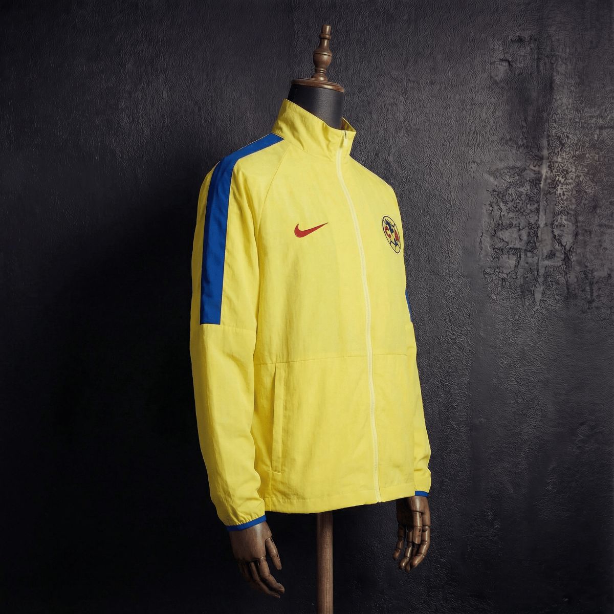 2026 Club America Yellow Jacket Windbreaker Sport Unifom