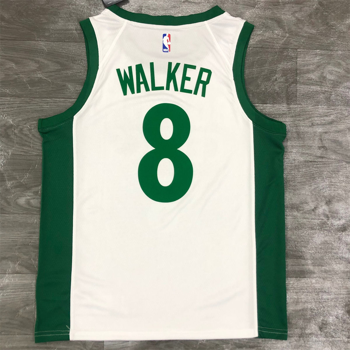 NBA Boston Celtics Round Neck White Jersey WALKER#8 S-XXL