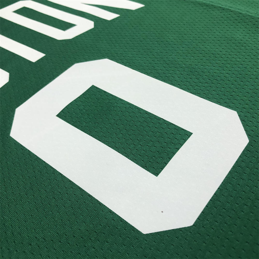 NBA Boston Celtics Round Neck 75th anniversary Green Jersey TATUM#0 S-XXL