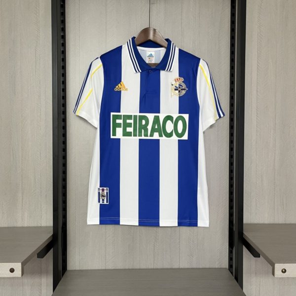 Retro Deportivo La Coruna 99/00 Home jersey Fan Version