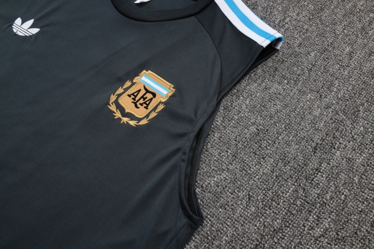 2026 Argentina Dark gray Training Set Shirt and Shorts