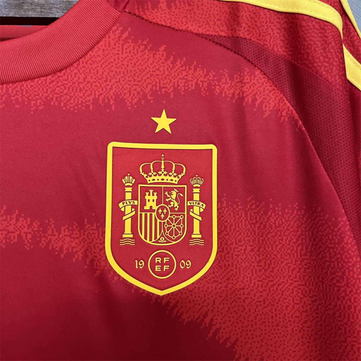 24/25 Spain UEFA Euro 2024 Champions Home Jersey Fan Version