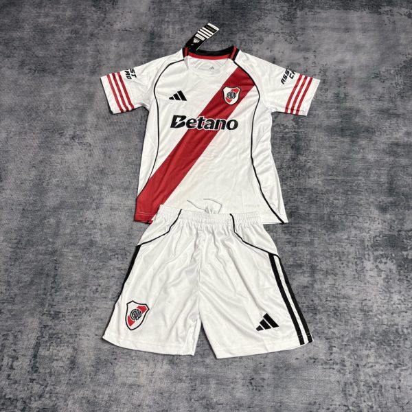 2025/26 River Plate Home jersey kids Kits size: 16-28