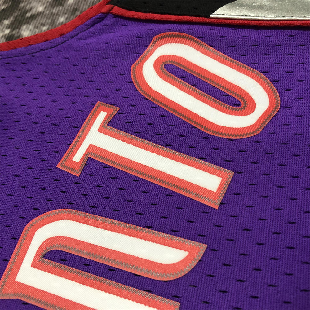NBA Toronto Raptors V-Neck Purple jersey CARTER#15 S-XXL