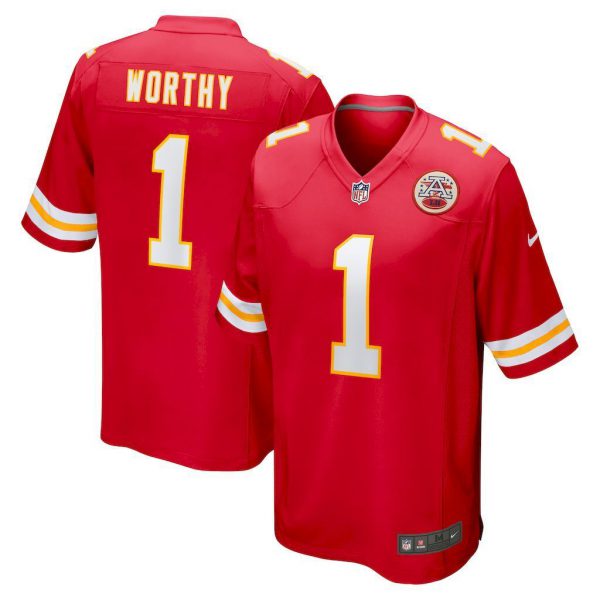 NFL Kansas City Chiefs Jeysey WORTHY #1