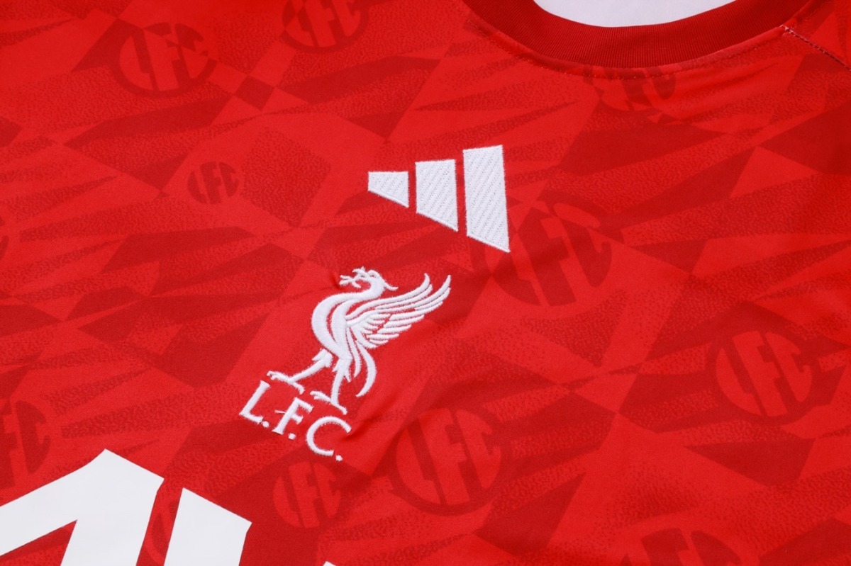 2026 Liverpool Red Training Set Shirt and Shorts