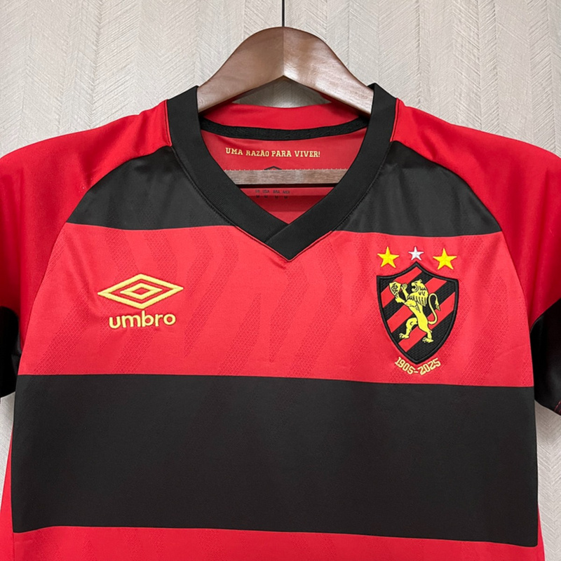 2025/26 Sporting Recife Home Womens Jersey Fan Version