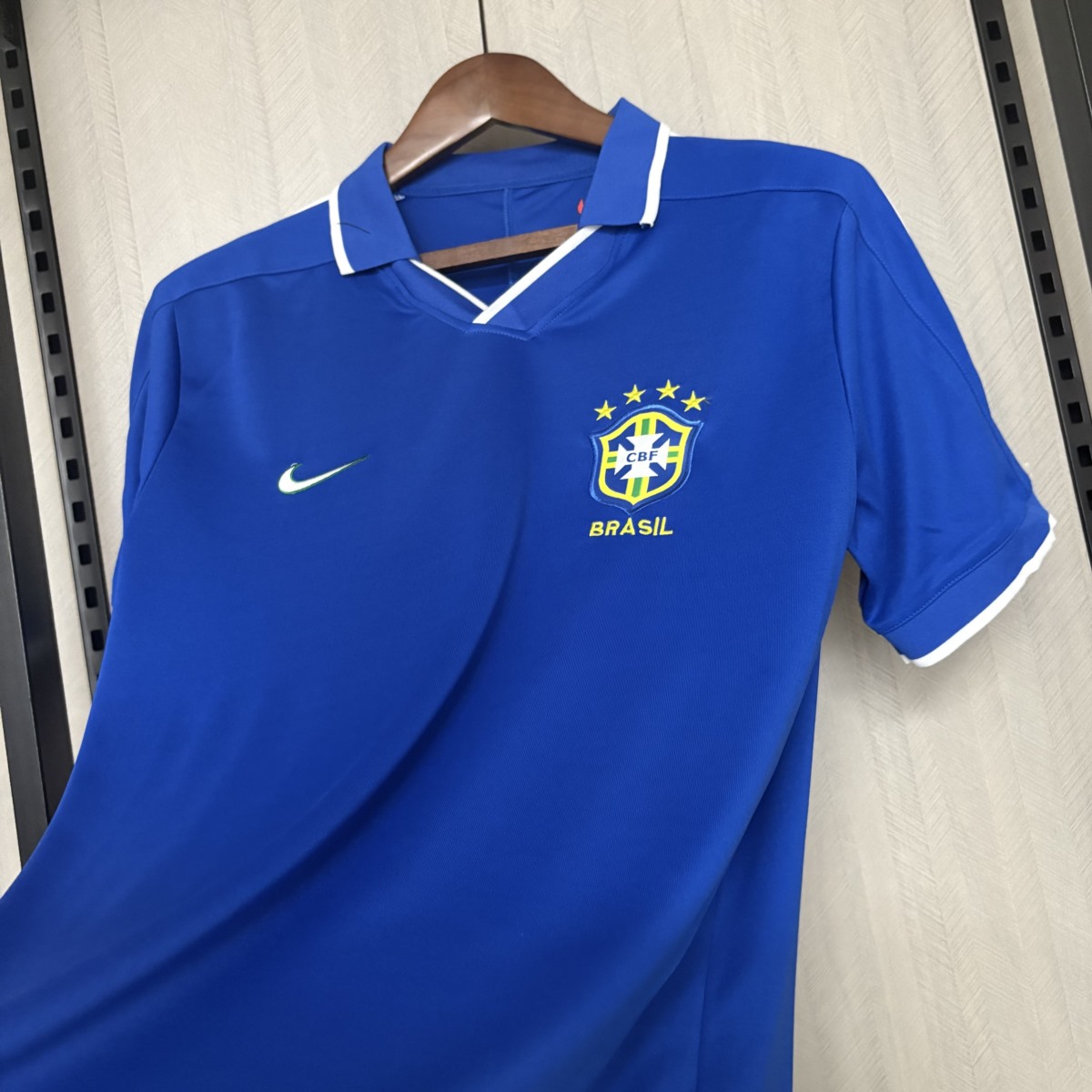 Retro 1997 Brazil away jersey Fan Version
