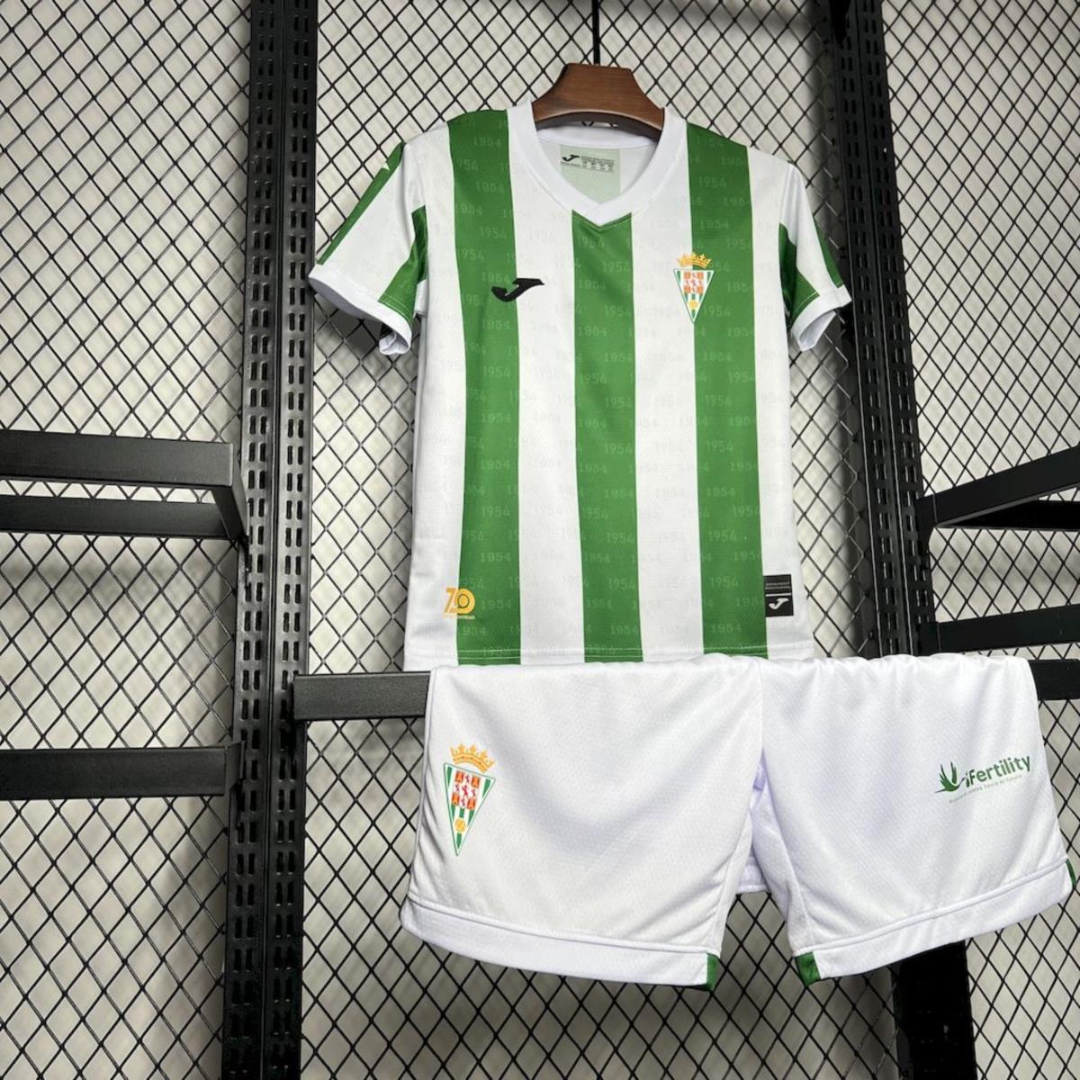 2024/25 Cordoba CF Home jersey Kid Kits Size 16-28