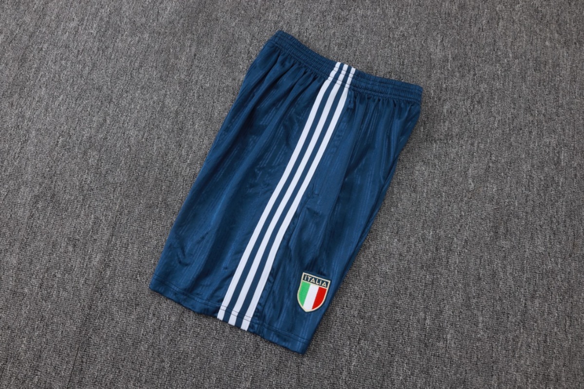 2026 Italy Dark blue Training Set Shirt and Shorts